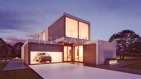 12 fotos de casas modulares con diseños interesantes. Vivienda modular espectacular modelo Moraira 4D 2P 2.270 ...