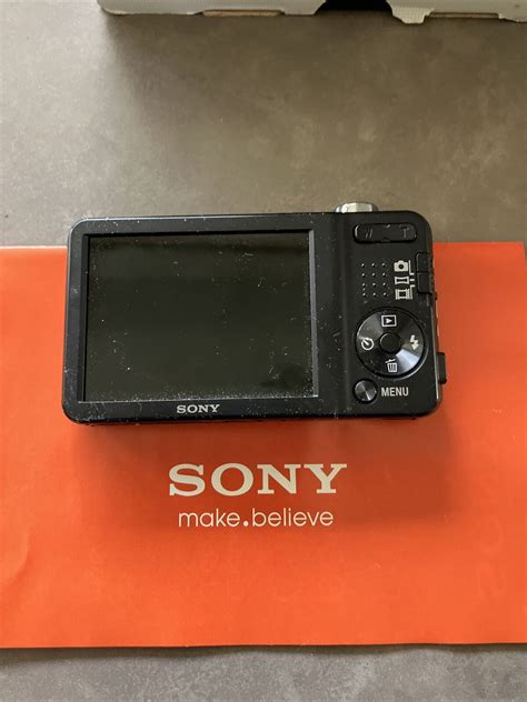Sony Cyber Shot Dsc W710 16 1mp Digital Camera Black W Sd Card Working Tested Ebay