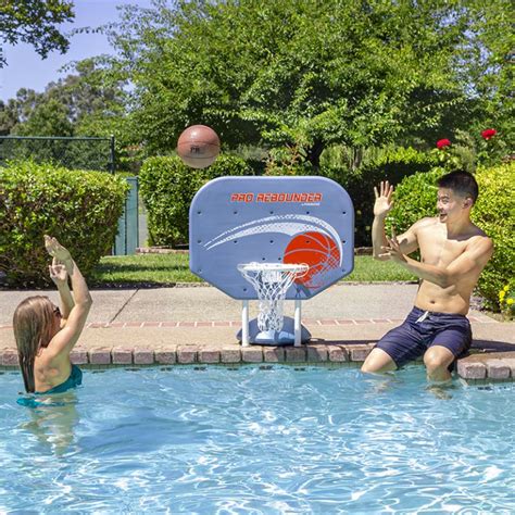 Pro Rebounder Poolside Basketball Game Poolmaster