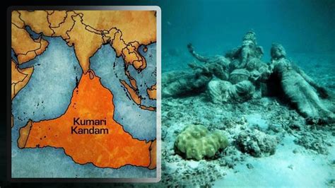 भारत का खोया हुआ भाग कुमारी कंदम जिसे समुद्र ने निगल लिया kumari kandam and lemuria lost