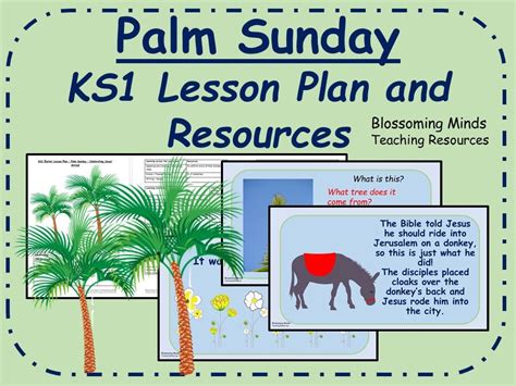 Ks1 Easter Re Lesson Pack Palm Sunday Teaching Resources Palm
