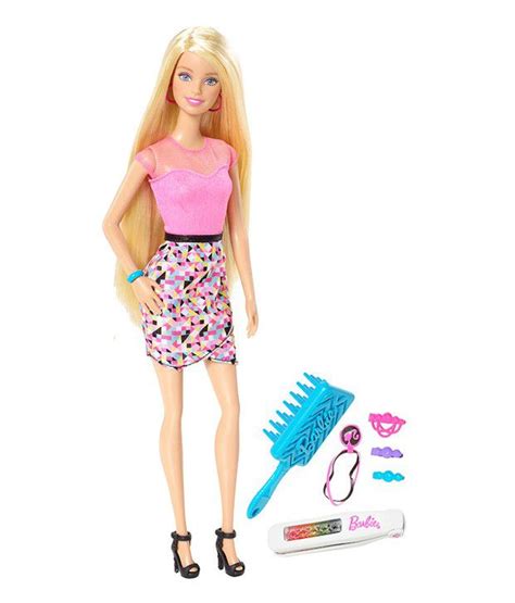 Barbie Rainbow Hair Feature Buy Barbie Rainbow Hair Feature Online At