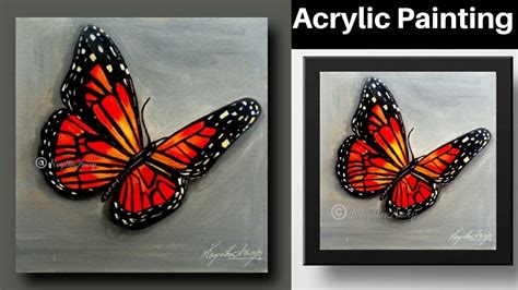 Easy Painting Acrylic Painting Butterfly How To Paint Art