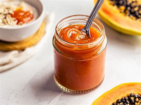 Papaya Jam Recipe No Pectin Sugar Free Foodaciously