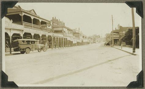 Bonzle Early View Of The Main Street Murwillumbah New South Wales