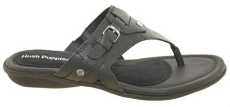 Hush Puppies Women S Oni Nishi Casual Sandal Black Style HW05286 001 EBay