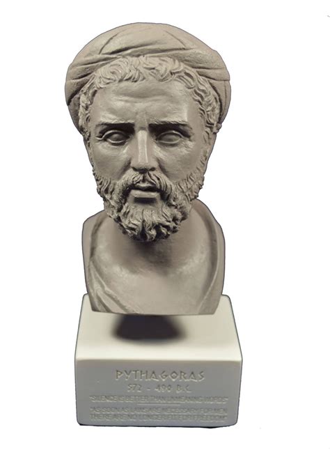 Pythagoras Sculpture Of Samos Ancient Greek Mathematician Etsy