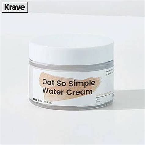 Brand I J K L Krave Beauty Krave Beauty Oat So Simple Water Cream