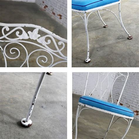 Maybe you would like to learn more about one of these? Salterini Style Wrought Iron Patio Set Round Table Four ...