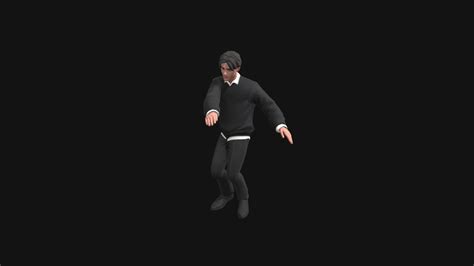 hip hop dancing 3d model by seruzha [1606f2b] sketchfab
