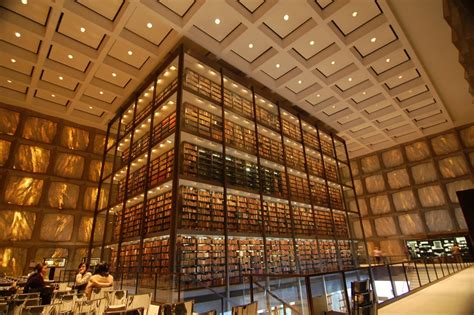 Beinecke Rare Book And Manuscript Library At Yale University By Som The