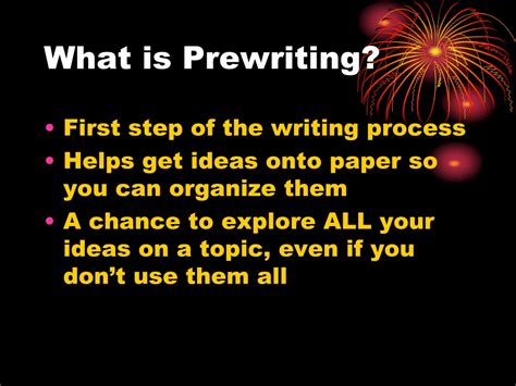 ppt prewriting powerpoint presentation free download id 9559634