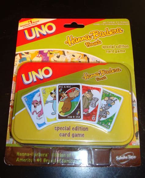 Maybe you would like to learn more about one of these? Hanna-Barbera UNO Special Edition Card Game 2004 Sababa Toy Warner Brothers RARE | eBay