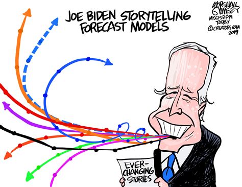 Political Cartoon Us Joe Biden War Story Gaffe The Week