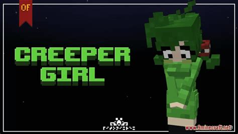 Creeper Girl Resource Pack 1minecraft
