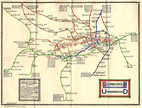 Remarkable Old Tube Maps Show How London Underground Network Has