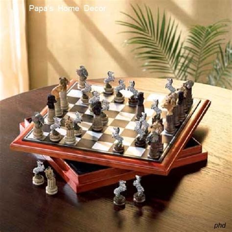 Wild Animal Chess Set Quadtecdigitalwatchreview