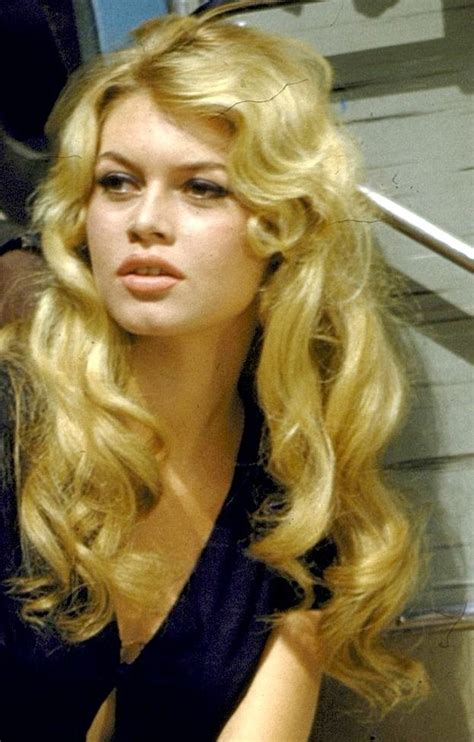 Brigitte Bardot Photographed By Loomis Dean During The Filming Of The