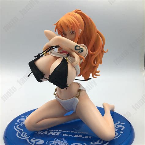 Japanese Anime One Piece Nami Verbb Figure Toy Without Bikini Pvc Model Ebay