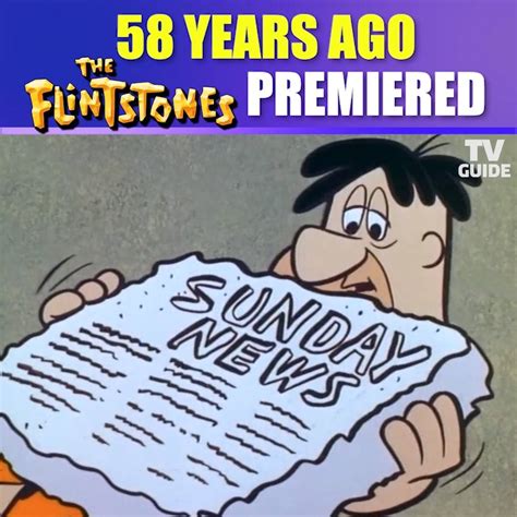The Flintstones Premiered 58 Years Ago Flintstones Meet The