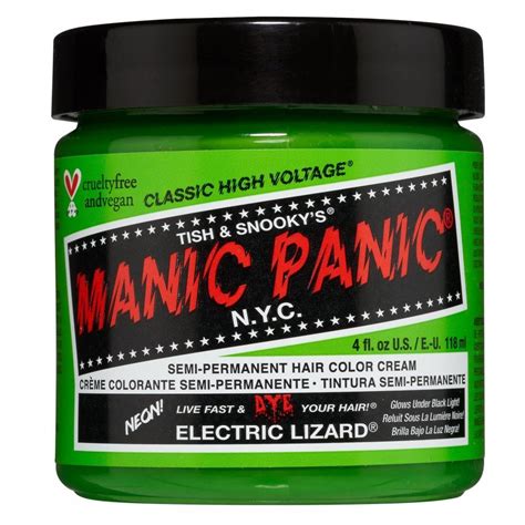 Manic Panic High Voltage Classic Hair Colour 118ml Electric Lizard