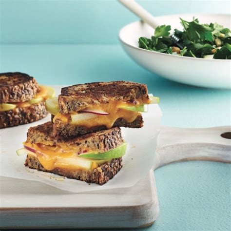 Gourmet Grilled Cheese Sandwich With Parsley Salad Chatelaine
