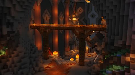 Hypixel Skyblock Dwarven Mines Minecraft Map