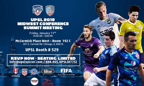 Upsl Announces Chicago Summit In Chicago For Friday United Premier