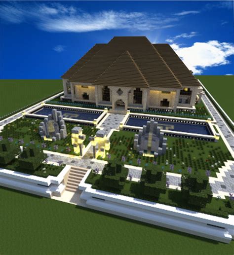 Huge Mansion Minecraft Map