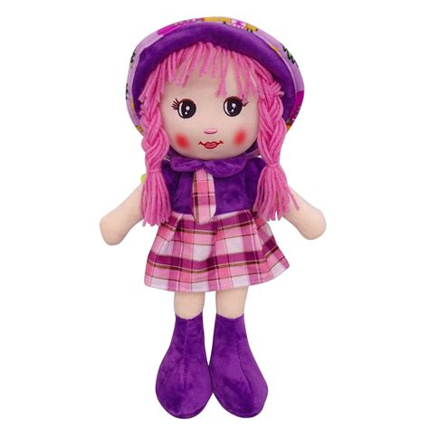 Soft Rag Doll For Toddler Girls 14 Inch Plush Kids Toy