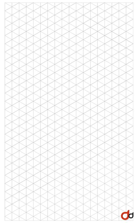 Triangular Grid Pattern 18 X 26 Dearingdraws