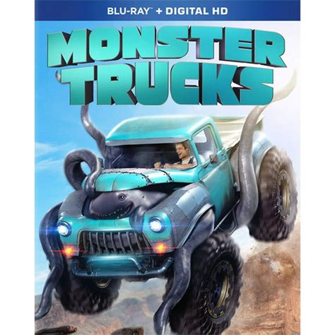 Monster Trucks Blu Ray Dvd