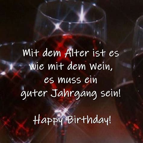 Mit Dem Alter Ist Es Wie Mit Dem Wein