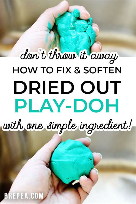 How To Fix Revive Dried Out Play Doh Play Doh How To Soften Playdough Play Doh Fun