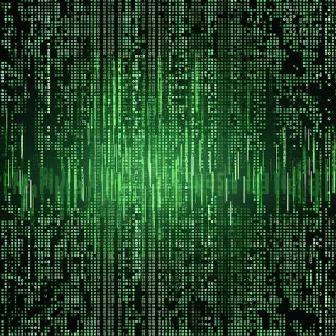 Premium Ai Image Digital Binary Code Background