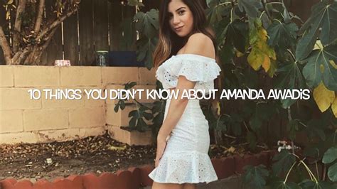 10 Things About Amanda Awadis Faze Rugs Cousin Youtube