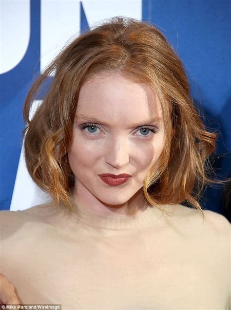 Model Lily Cole Looks Sensational In Quirky Panelled Dress
