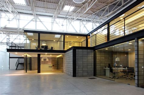 Industrial Office Design Office Space Design Loft Design Garage