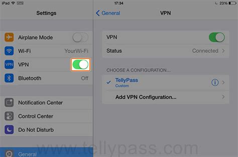 Configure Ipad Vpn Tellypass