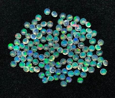 Natural Ethiopian Opal Multicolor Ethiopian Opal Faceted Gemstone For