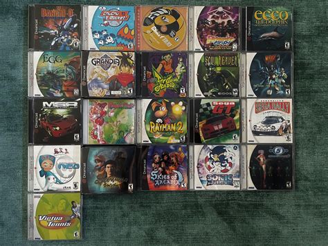 my dreamcast collection super proud of it and excited keep enjoying these games for years any