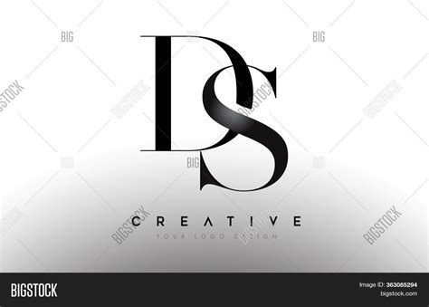 Ds Letter Design Logo Vector And Photo Free Trial Bigstock