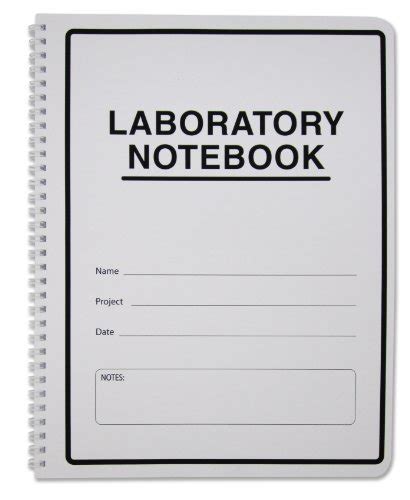 Bookfactory Carbonless Lab Notebook Scientific Grid Format Contains