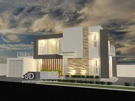Anda dapat terus memperbarui konsep desain interior kontemporer sesuai tren yang ada. Jasa Desain Rumah Modern Kontemporer Mewah Ibu Nurfadilah ...