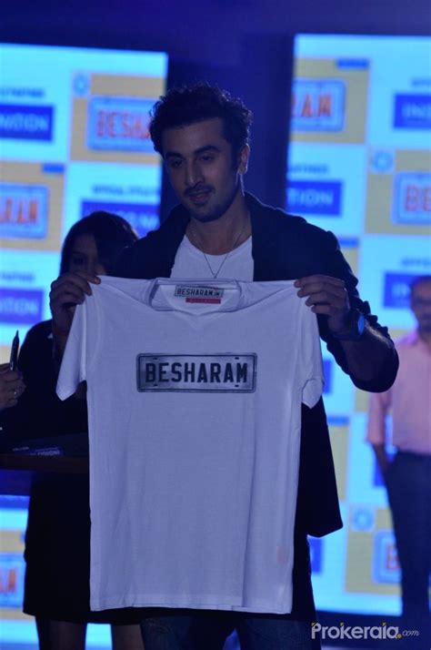 Ranbir Kapoor Launches Besharam Collection By Indigo Nation