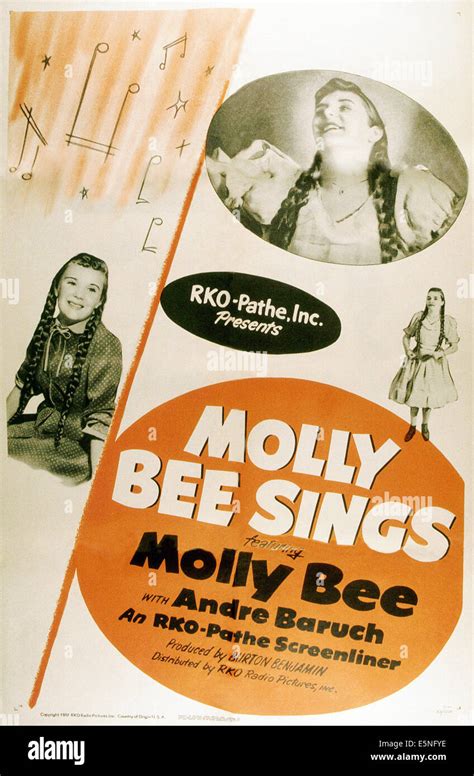 Molly Bee Sings Molly Bee 1953 Stock Photo Alamy