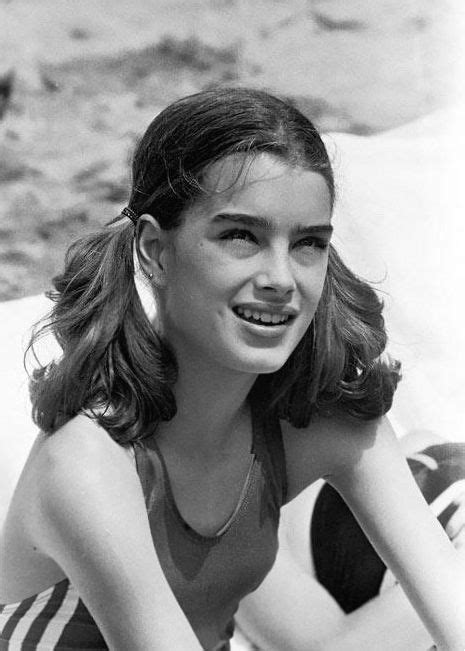 Brooke Shields On The Beach During The 1978 Cannes Film Festival For