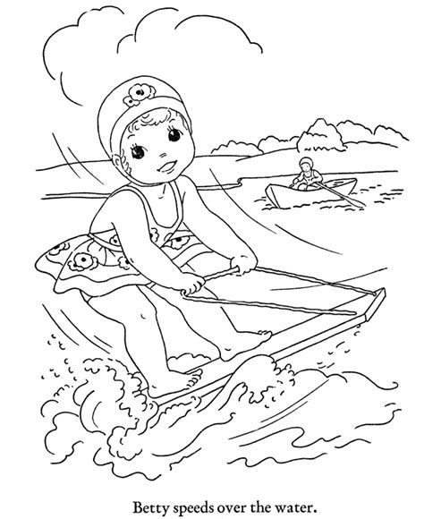 Summer coloring pages for kids | Coloring Pages For Kids