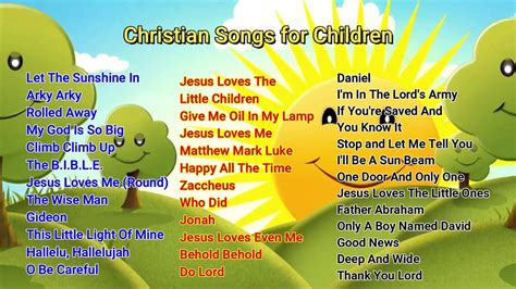 Children Christian Songs Artofit