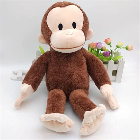 15″ Curious George Plush Doll Monkey Plush Toy New Stuffiestoy